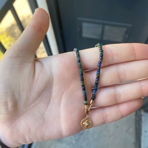 Kendra Scott Erika Strand 14K YG and Black Opal